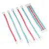 Kolink Core Adept kit prolunghe cavi intrecciati, bianco brillante/blu neon/rosa puro