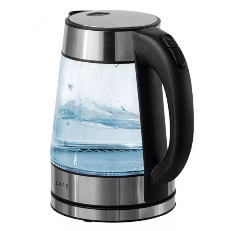 Bollitore in vetro LAFE LAFCZA47618 – capacità 1,5 L, 100% riciclabile
