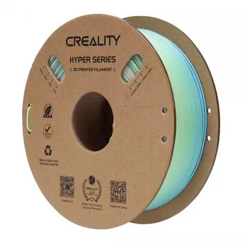 Filamento per stampante 3D Creality PLA 1,75 mm, 1 kg – blu/verde/rosa (Creality 3301010424)