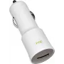 HTC Caricabatterie da auto CC C120, USB, 1000mA, bianco, Bulk (CC C120)