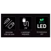 Lampada decorativa neon LED MANTA SNL70PK Style Neon Lights CAT 2 rosa (modello SNL70PK)