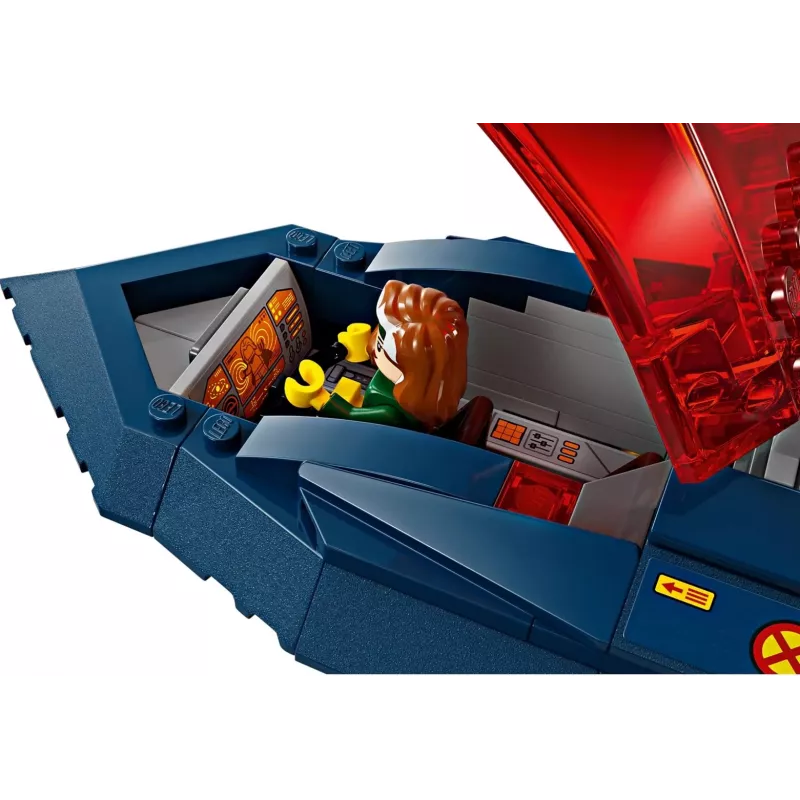 Giocattolo da costruzione LEGO Marvel Super Heroes X-Jet 76281 con 5 minifigure