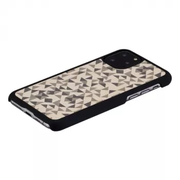 Custodia per cellulare man and wood per iPhone 11 Pro — mono triangle nero, guscio rigido protettivo