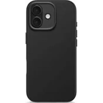Decoded cover posteriore in silicone antimicrobico iPhone 17 Phantom nero (D25IPO17BCS9PK)