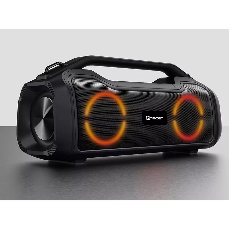 Altoparlante stereo portatile TRACER BigBoy TWS Bluetooth 40 W RMS, Bluetooth 5.3, batteria 12 h, nero