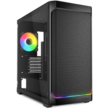 Sharkoon MK4W RGB Strip Micro Tower nero