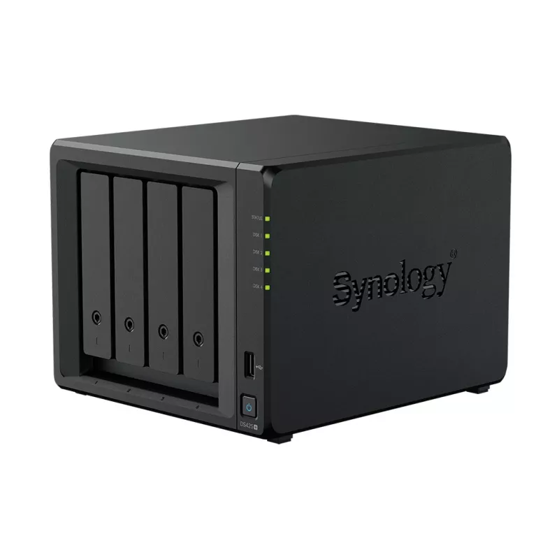 NAS storage server SYNOLOGY DS425+ — 4-Bay, Intel Celeron J4125 2,0–2,7 GHz, 2 GB DDR4, 0 TB, 2,5GbE, 2 slot M.2