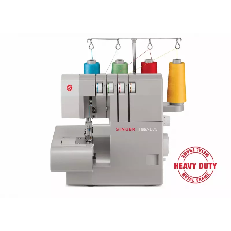 Macchina da cucire overlock SINGER 14HD854 Heavy Duty elettrica 120 W grigio