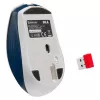 Mouse gaming wireless DEFENDER MM-282 RF — ambidestro, ottico 1800 DPI, 5 tasti, USB, a batteria