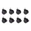 OPLITE Rotelle piroettanti con freno per GTR S8/S8 Elite nero retail (OP-CW)