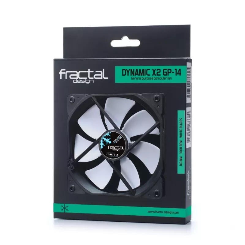 Ventola Fractal Design Dynamic X2 14 cm nero bianco