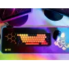 TRACER GameZone Hexy1 RGB tappetino per mouse e tastiera, 80 x 30 x 0,4 cm, nero