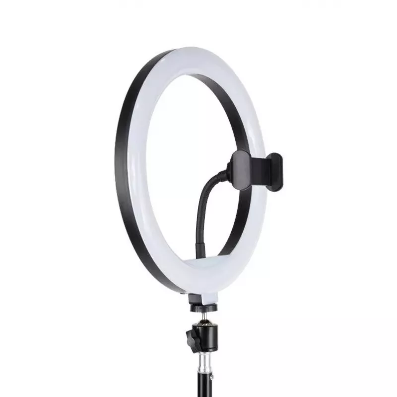 Havit ST7026 treppiede con anello luminoso RGB, nero