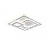 Plafoniera LED TRIO 629219331, 51×51 cm, bianco opaco
