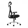 Sedia da ufficio girevole mark adler Manager 3.3 nero — design ergonomico, base girevole