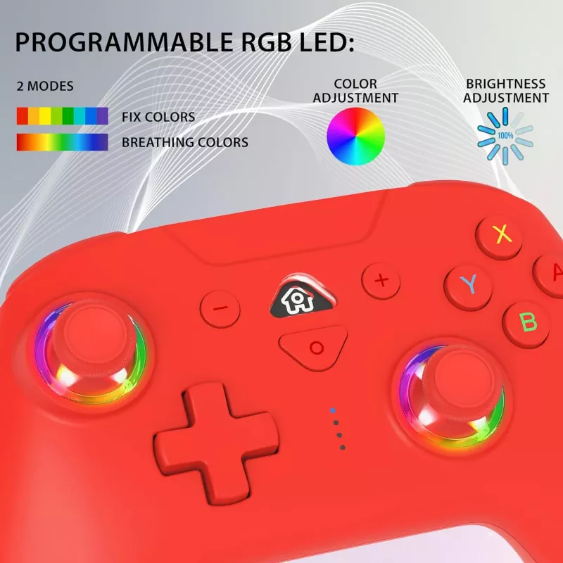 Subsonic Wireless LED Controller rosso per Switch
