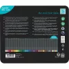 Faber-Castell Black Edition matite colorate, 100 pz. in scatola di metallo (116490)