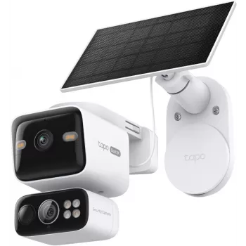 TP-Link Tapo C645D KIT, telecamera pan/tilt senza fili alimentata a energia solare, 3MP