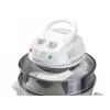 Cuocivapore elettrico Beper BF.640 a 2 piani, timer regolabile, cuocivapore da tavolo