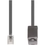 Cavo telefonico e+p T 19 6 m nero