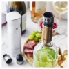 Pompa per conservazione del vino ZWILLING FRESH & SAVE – testa pompa per tappi sottovuoto, grigio, Ø 3 cm, altezza 40 mm, set da 3 pezzi