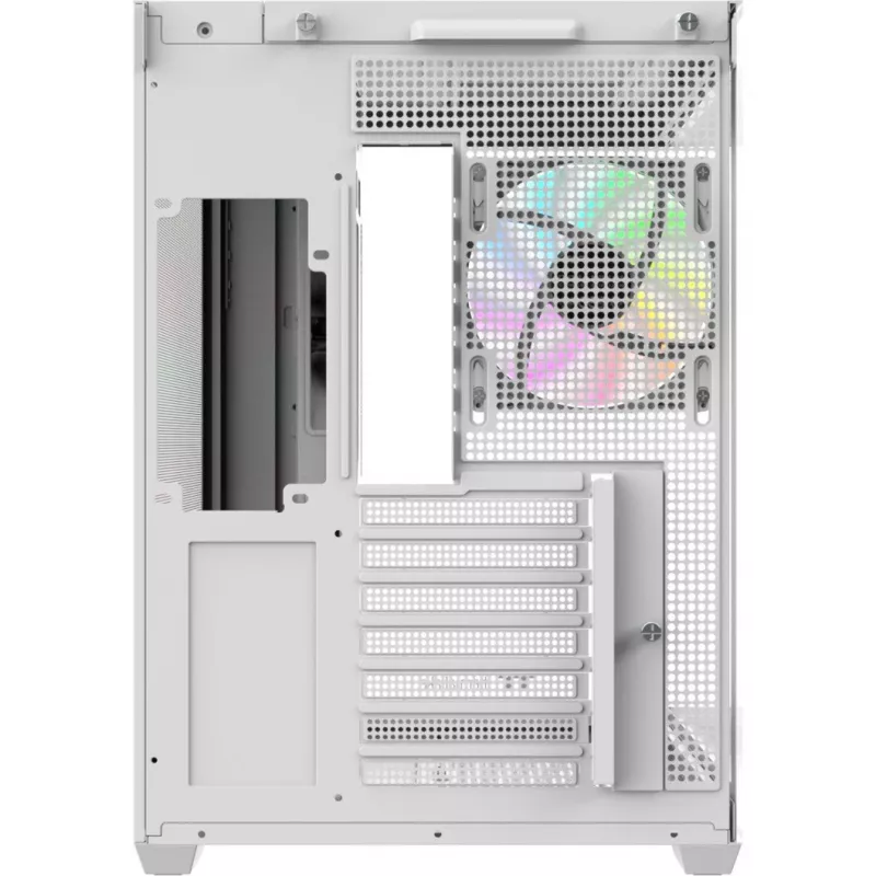 Case Midi Tower Thermaltake View 380 WS ARGB bianco