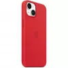 Apple iPhone 14 Custodia in silicone compatibile MagSafe, (PRODUCT)Rosso