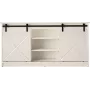 Cassettiera 160x80x35 GRANERO bianco/lucido bianco