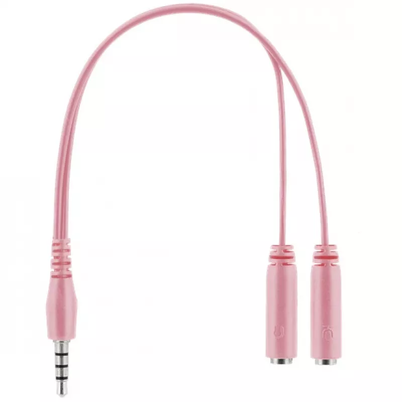 Deltaco GAM-030-P cuffie e headset con filo headband gaming USB Type-A rosa (GAM-030-P)