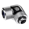 Tubo per raffreddamento a liquido PC BitsPower BP-E90RMLA14 — ottone, diametro 14 mm, argento