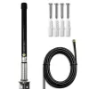 Antenna omnidirezionale 4G LTE esterna QOLTEC 15 dBi con connettore SMA