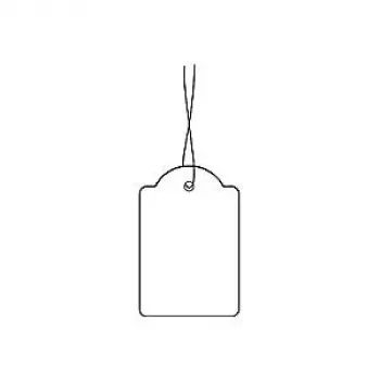 Cartellini di marcatura con cordino HERMA 32x50 mm con cordino bianco 1000 pz.