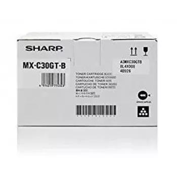 Cartuccia toner Sharp MX-C30GTB 3000 pagine nero