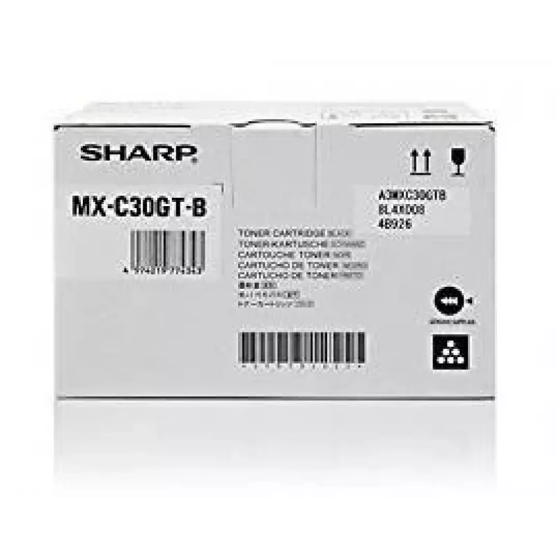Cartuccia toner Sharp MX-C30GTB 3000 pagine nero