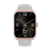 Smartwatch Colmi P86 oro rosa con cardiofrequenzimetro, impermeabile