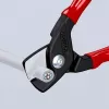 Forbici per cavi Knipex 95 11 160 — 160 mm capacità di taglio, impugnature ergonomiche