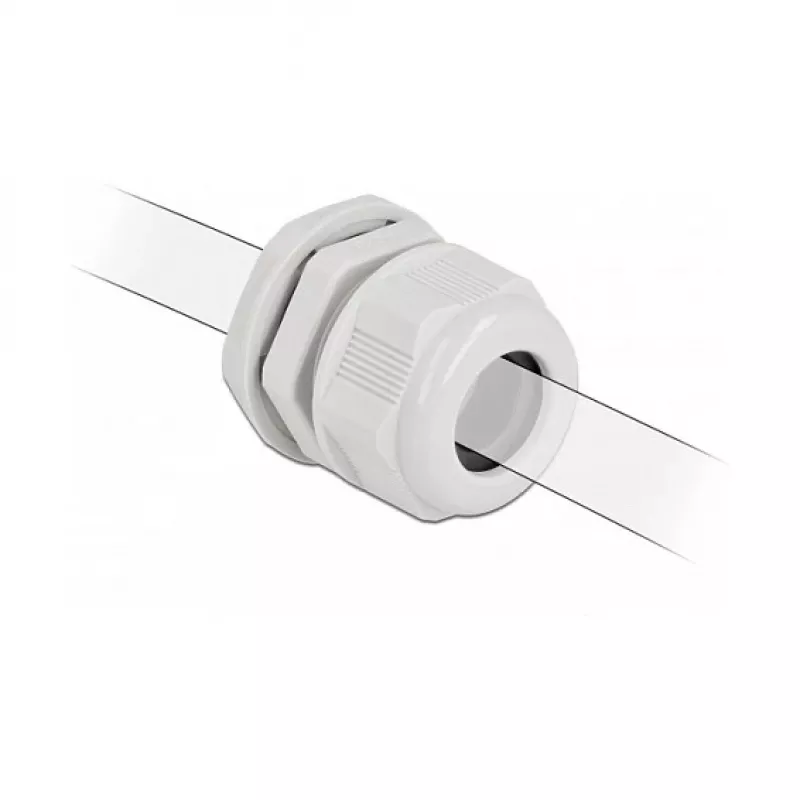 Pressacavo DeLOCK 60366 grigio plastica 2 pz.