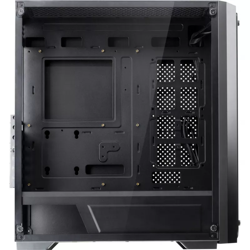 RAIJINTEK PONOS TG4 - Desktop - PC - SPCC - nero - ATX - EATX - EEB - micro ATX - Mini-ATX - Gaming