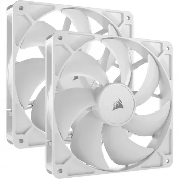 Corsair RS140 Dual Pack ventole per case, 140 mm, bianche, CO-9050195-WW