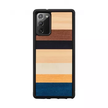 Custodia per cellulare Man and Wood per Samsung Galaxy Note 20 — nero