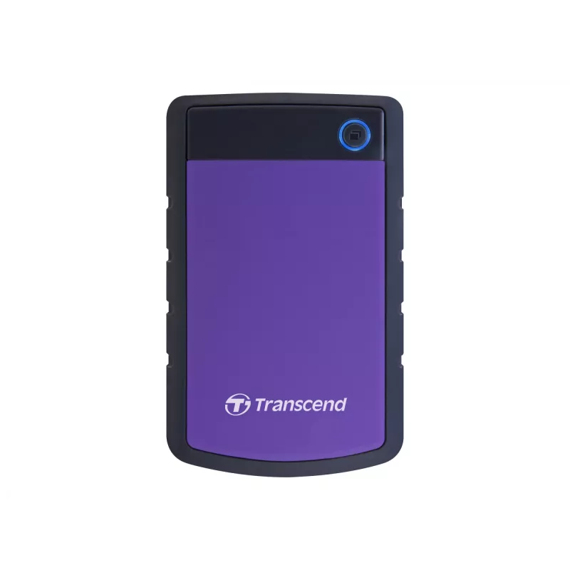 Transcend StoreJet 25H3P - disco fisso - 4TB - esterno (portatile) - 2.5 (6,4 cm) - USB3.0 - AES a 256 bit - viola (TS4TSJ25H3P)