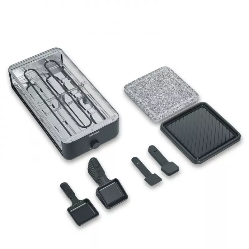 Griglia per raclette Severin RG 2366 8 persone 1300 W nero