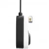 Charger Gemini 2.0, 11 kW (16A 3-fase), Wallbox bianco/nero, senza cavo, 4G/LTE