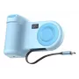 Supporto attivo per telefono Belkin Stage PowerGrip – batteria ricaricabile 9300 mAh, azzurro