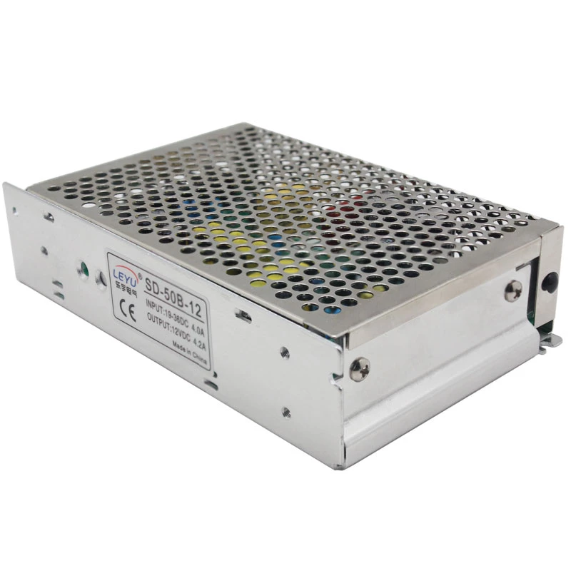 Extralink SD-50B-12 convertitore di tensione DC/DC, 24V a 12V, 50W