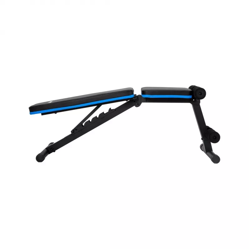 Panca inclinata rinforzata Rebel con supporto per le gambe REBEL ACTIVE – inclinazione regolabile, supporto gambe