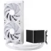 Case PC Jonsbo D32 STD + raffreddamento a liquido completo TRYX PANORAMA, ARGB - 240 mm, bianco