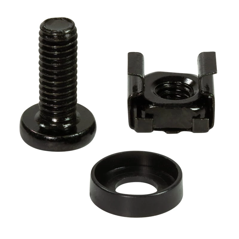 Set viti LOGILINK AC116 — 50 viti nere per accessori rack