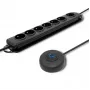 Protezione da sovratensione Qoltec 50171 nero 7 prese AC 230V 1,5m