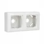 Cornice per interruttore/presa Gira 106203 Standard 55, 2 moduli, bianco puro